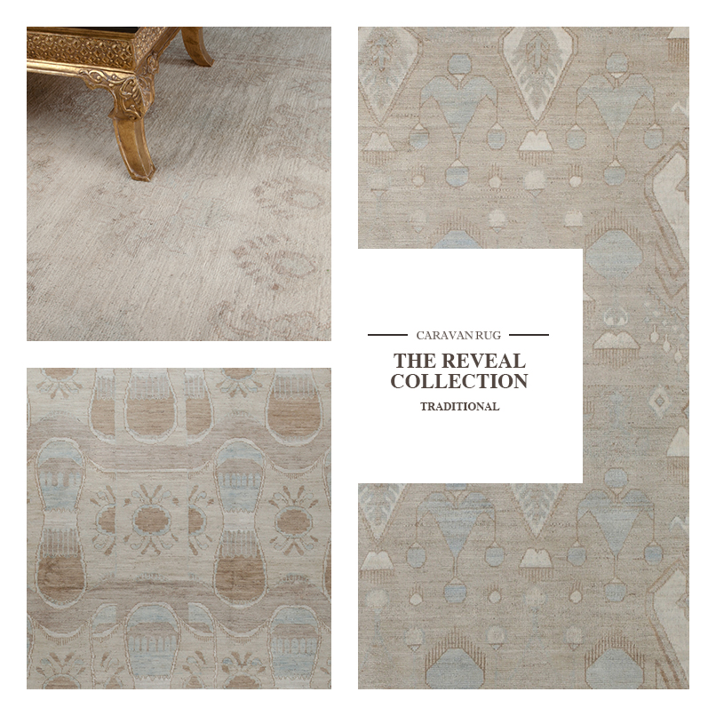 Caravan Rug Corp. the New "Reveal" Collection of Traditional