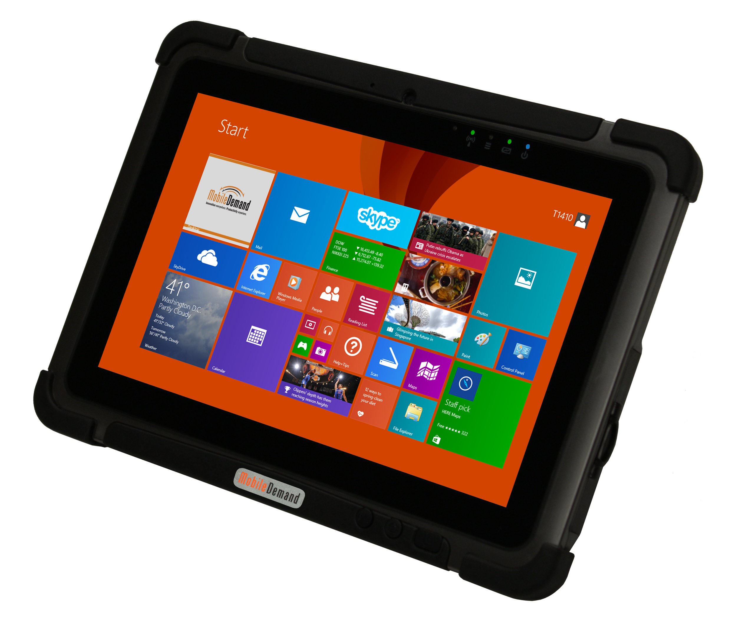 Thin and Light Rugged Tablet Introduced by MobileDemand, First in a