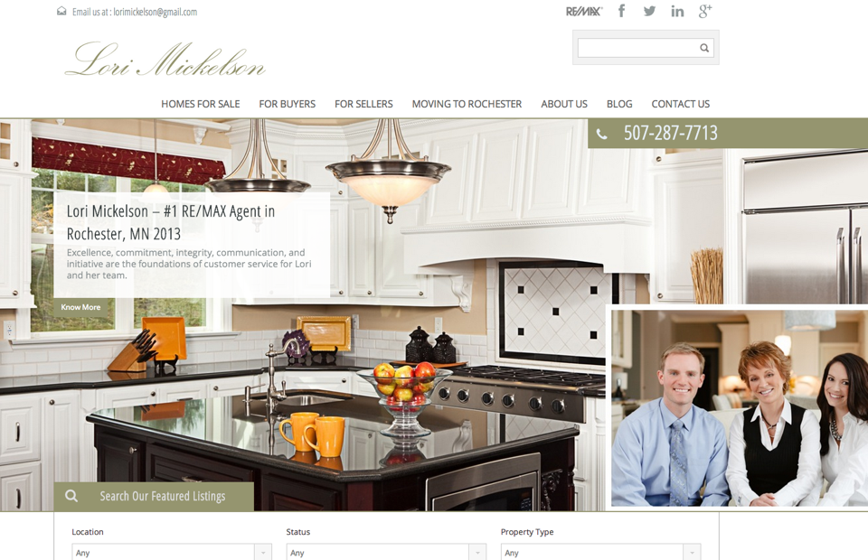 Realtor Lori Mickelson Ranked 1 in Rochester, MN for Most Home Sales