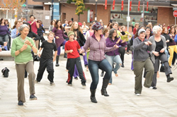 Celebrate National Dance Week with us! FlashMob in Directors Park 1pm!