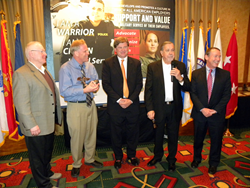 Dr. Shofner Receives Pro Patria Award March 2014