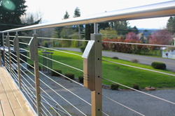 New AGS Stainless solar light is cable rail indusry FIRST!