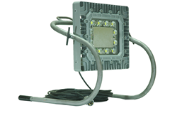 16" by 14" Adjustable Explosion Proof LED Light Fixture