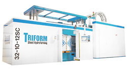 The Triform 32-10-12SC Deep Draw Sheet Hydroforming Press