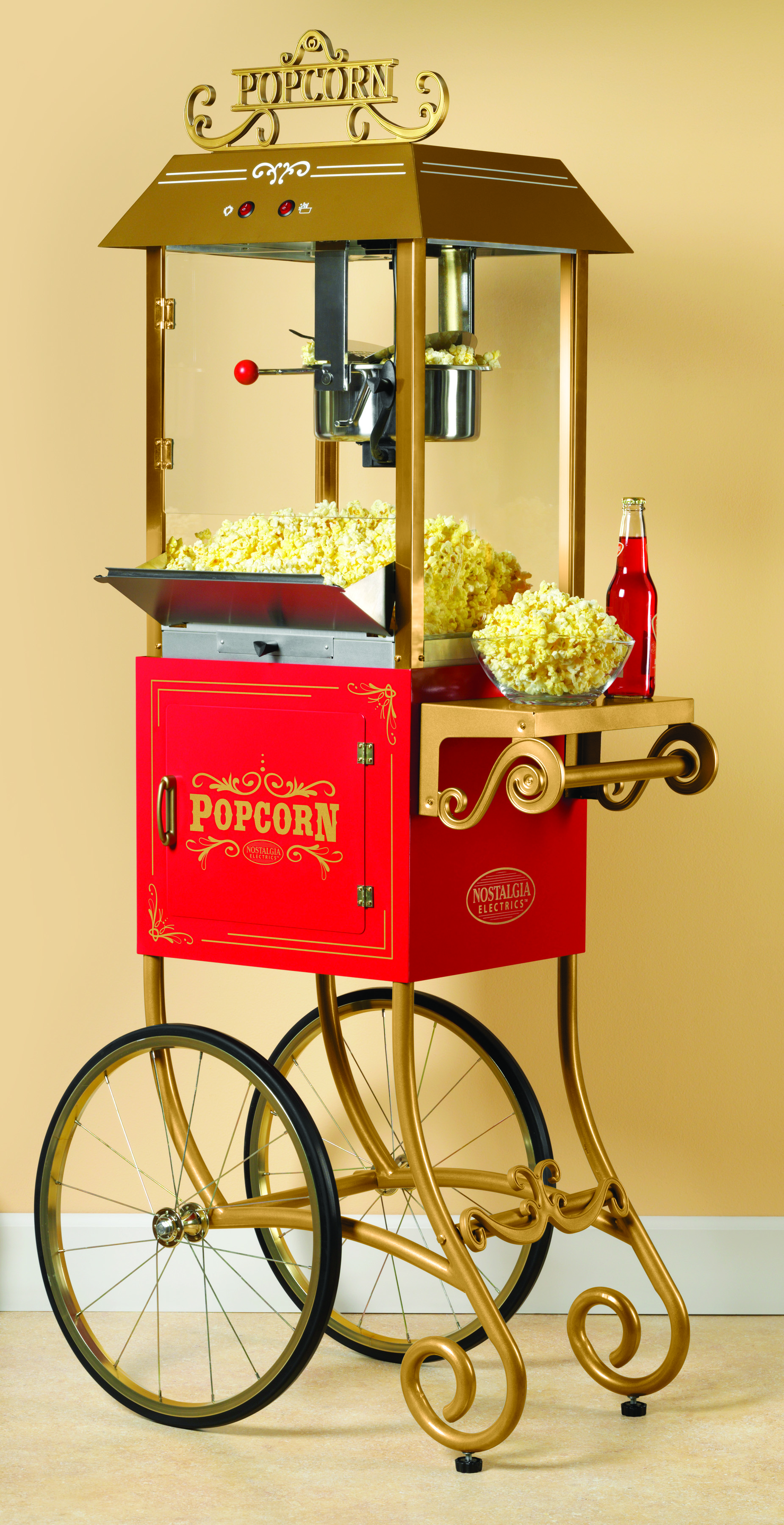 Nostalgia Electrics Rolls Out 1890s Antique Popcorn Cart