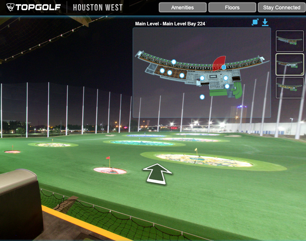 Topgolf Uses 360Degree Technology and Receives 250,000 Unique Views to