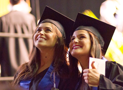 Scene from 2013 SLCC Graduation Day.