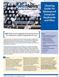 Improve your hand hygiene to prevent the spread of disease by cleaning your keyboard and mouse properly.