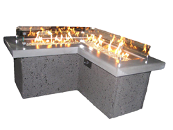 The Pointe Gas Fire Pit Table