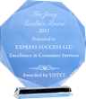 Express Success LLC Receives 2013 New Jersey Excellence Award
