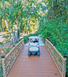 TPC Sawgrass Timber Cart Bridge