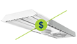 Cost Difference Between LED & Fluorescent Lighting Shrinks...