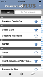 Passwords Plus v3 for iOS