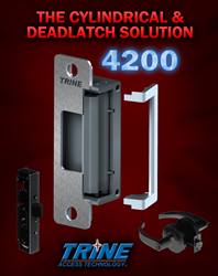 4200 Electric strike image showing the strike fascia coming off the strike.