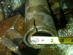 waterjet cut casing