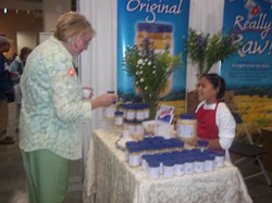 child entreprenuer honey exhibitor Green Festival Washington DC