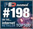 PED Ranks 198 in Internet Retailer Top 500