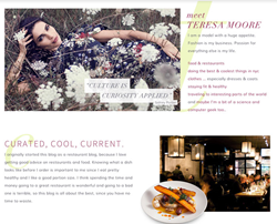 TeresaTastes.com Food and Fashion blog by Top Model Teresa Moore