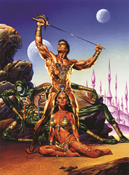 John Carter of Mars art by Joe Jusko