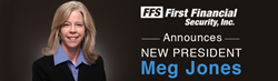First Financial Security President Meg Jones