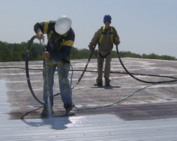 Garland Canada’s CPR System waterproofs and restores metal roof and wall panel systems - photo