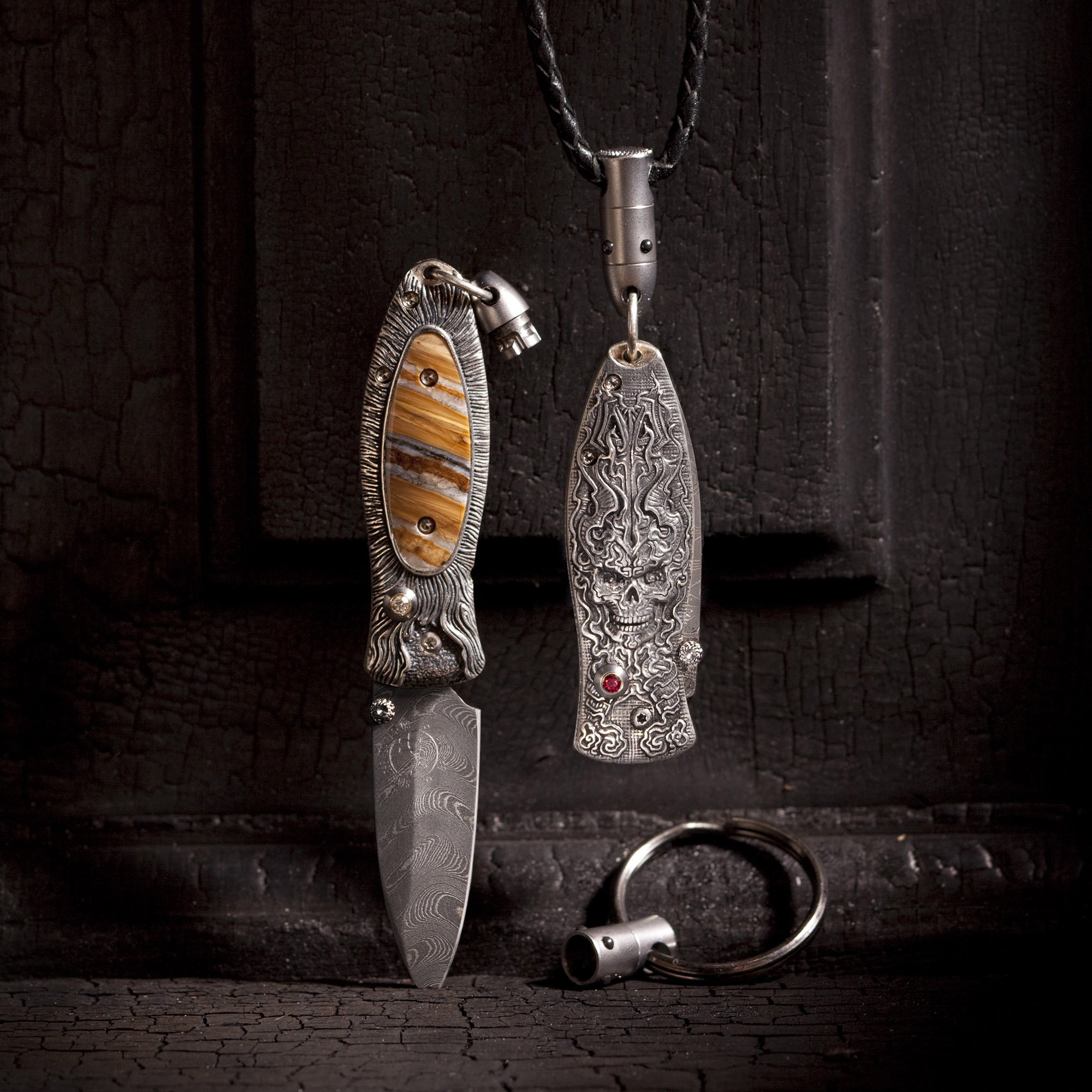 New Pendant Knife Is Bold Jewelry Choice for Men