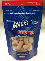 Mack's® Ultra Soft Foam Ear Plugs in Stand-Up Pouch