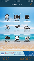 Go Jersey Shore iPhone App Home Screen