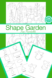 shape garden activities