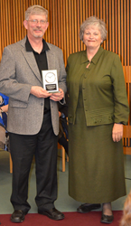 Salt Lake Community College Provost Dr. Chris Picard and Utah State University Senior Vice Provost Dr. Ronda Rudd Menlove.