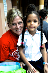 Dr. Kendi Howells Douglas visits a Dominican Republic Non-Profit Organization