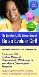 The Evoluer House Empowerment Programs for Teen Girls in Philadelphia.