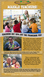 Maui Wowi Says Mahalo to Teachers!