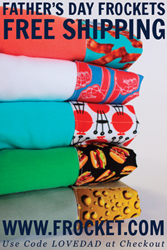 Frocket Fathers Day Free Shipping