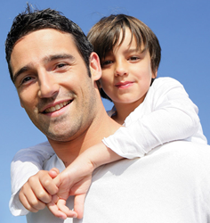 Father and son