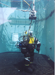 Pilot training in the pool