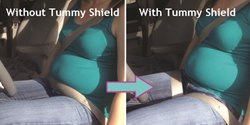 Tummy Shield driving while pregnant