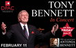 Special Valentine's Night Out with Tony Bennett Announced for...