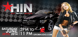 Hot Import Nights show - GROM Bluetooth Android USB car kits