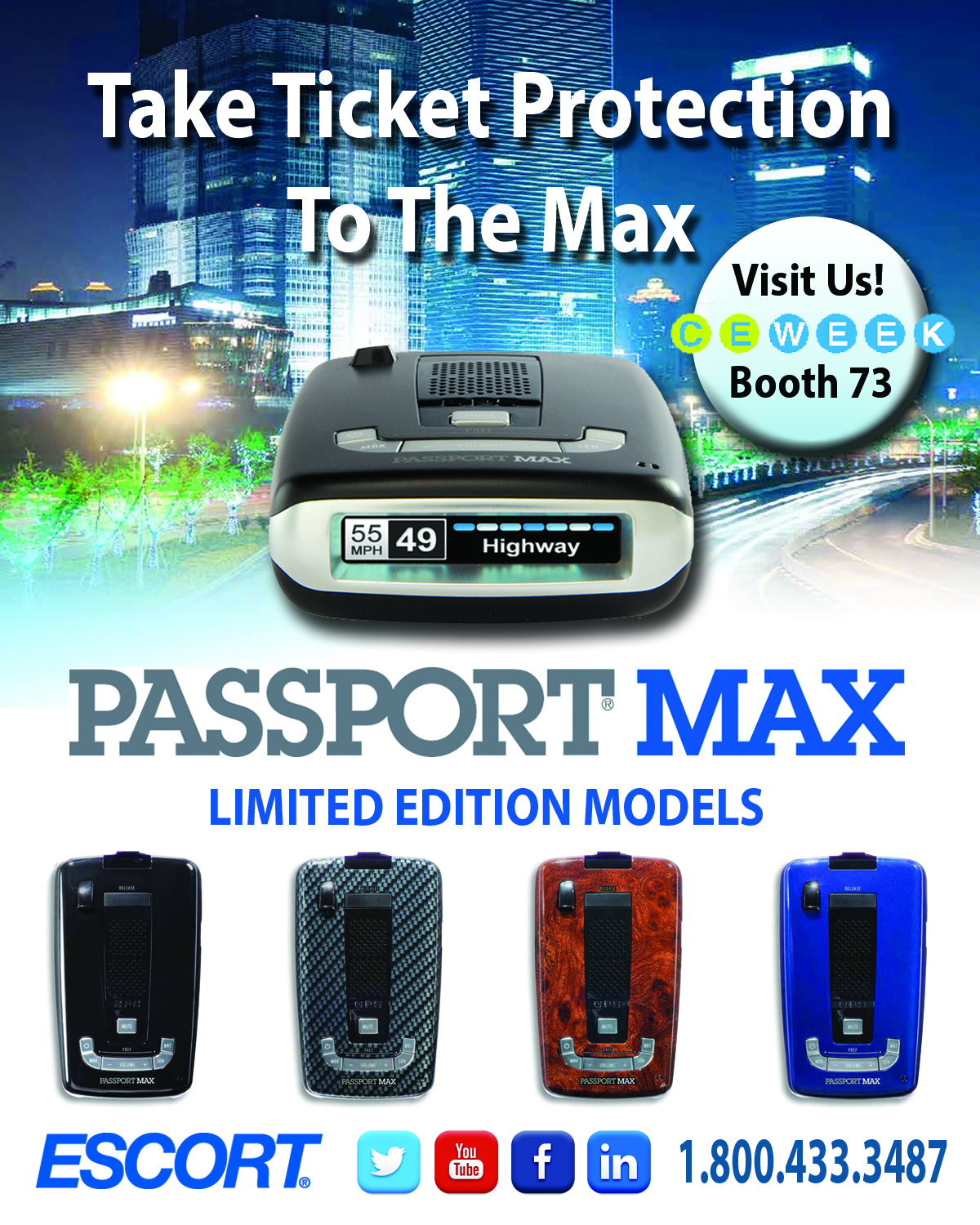 ESCORT Continues Record Hot Run with the Award Winning PASSPORT® Max