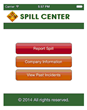 Spill Center Mobile Instantly Reports Environmental Spills