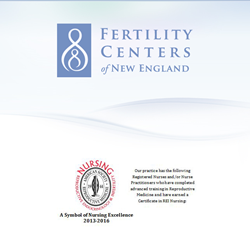 Fertility Centers of New England Recognized for Nursing Excellence