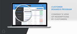 RewardCo customer rewards program - List of customers redemptions