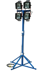 Portable Work Light capable of illuminating 14,500 square feet of work space