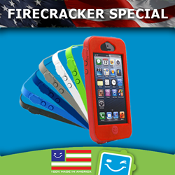 Buy 1 case and get 6 extra interchangeable colored bands of your choice for $64