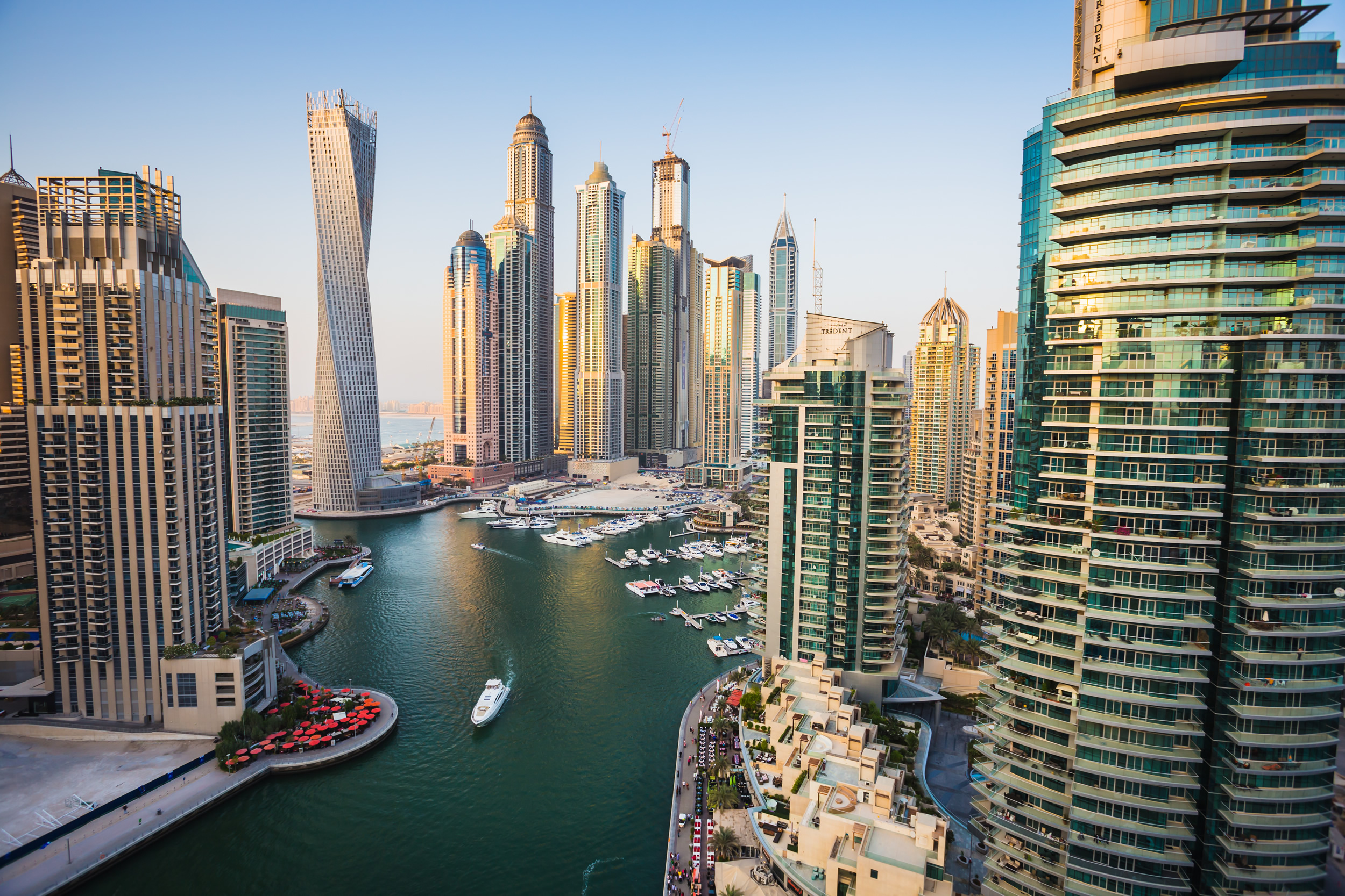 Image result for Dubai Marina/Creek.