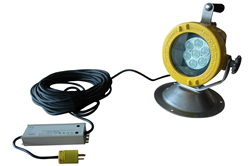 Class 1 Division 1 Portable Explosion Proof LED Light for use within Hazardous Locations