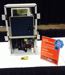 tamper-proof in-wall apartment dehumidifier