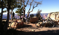 Taking it all in - while away from it all!