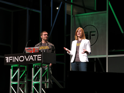 P2Binvestor cofounder and COO Krista Morgan with CTO Clay McIlrath
